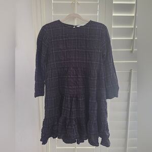 Zara Womens Plaid Mini Dress